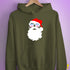 santa cutout bigenderSanta’s Bigender Pride Flag Shades Hoodie - Army